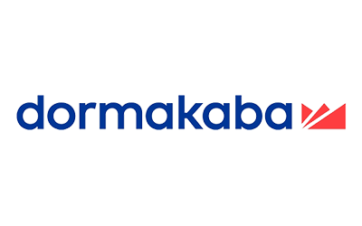 The official logo of Dormakaba. Our local locksmiths use Doormakaba products for access system installation.