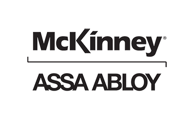 The official logo of McKinney ASSA ABLOY, a locksmith hardware company used by Snap N Crack of Columbus, OH.