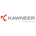 The official logo of Kawneer. Kawneer is the manufacturer of aluminum curtains for commercial security. The official logo of Kawneer. Kawneer is the manufacturer of aluminum curtains for commercial security.